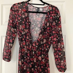 Floral maxi dress - dressy or swimsuit cover